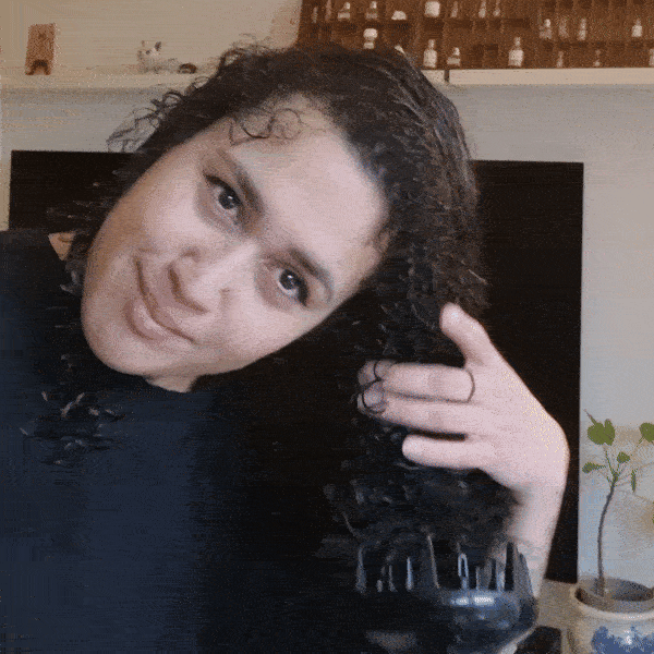 9. Air dry or use diffuser/dryer