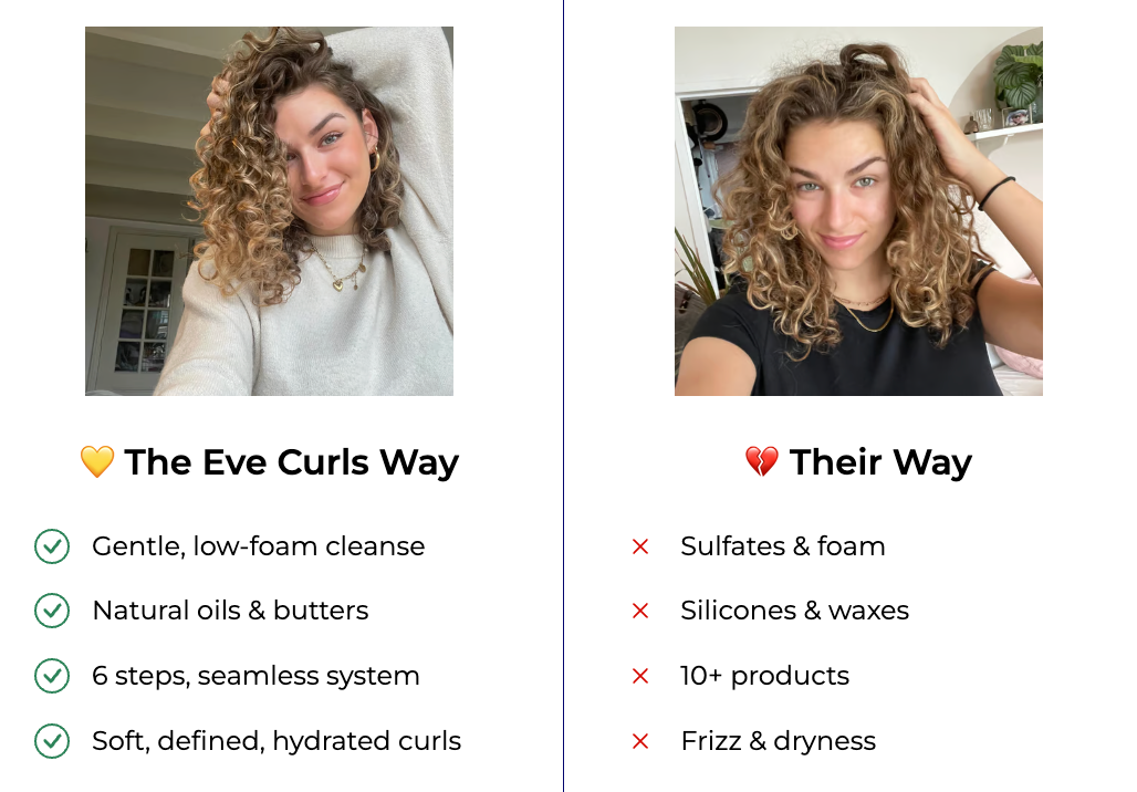 Eve Curls vs. The Industry’s “Curl Care”