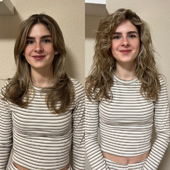 5) Heat styling never really works